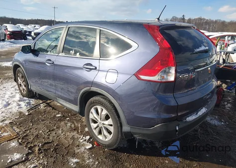 2013 Honda Cr-V Ex z USA, uszkodzony, nr VIN 2HKRM4H50DH662530